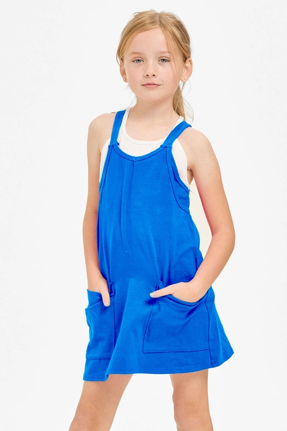 Relaxed Tank Dress Royal Blue Relaxed Tank Dress Royal Blue