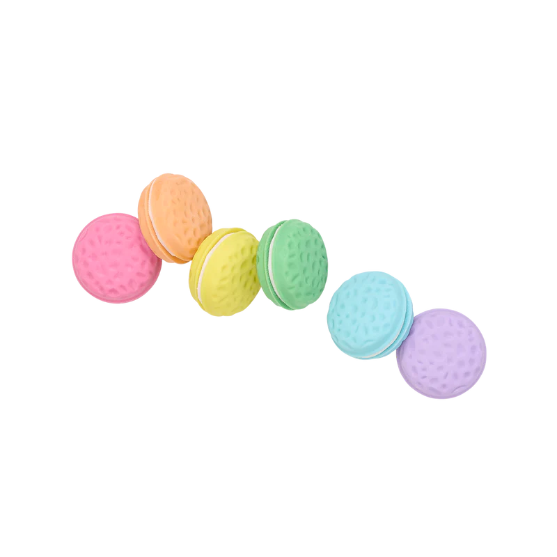 Macaron Scented Erasers - Set of 6