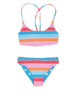 Multi-Stripe Waverly Reversible Bikini