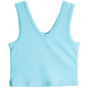 Super Soft Waffle Brami Top Aqua