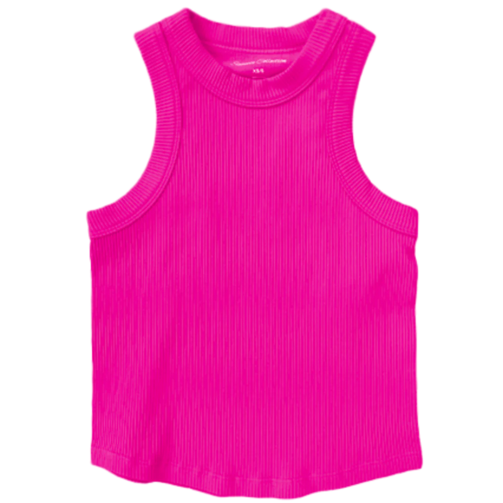 Bup Beyond the Basics BB-501 Racerback Tank Chemise - Silky Rose - Allure  Intimate Apparel