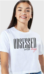 Obsessed with Dogs Crop Tee