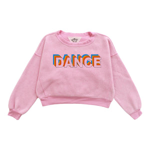 Pink Off Shoulder Dance Top