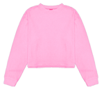 Begonia Pink Cuddle Soft Crew Neck Top