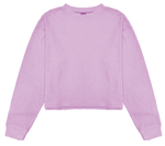 Lavender Cuddle Soft Crew Neck Top