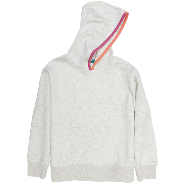 Heather Grey Colorblock Cloud Hoodie