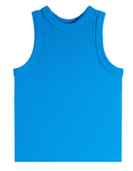 Hi Neck Ribbed Seamless Tank