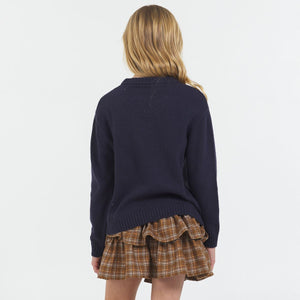 VH Bear Stitched Knit Sweater