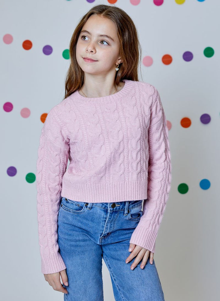 Misty Mauve Sweater