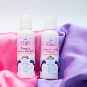 Unicorn Mini Body Wash & Lotion Set