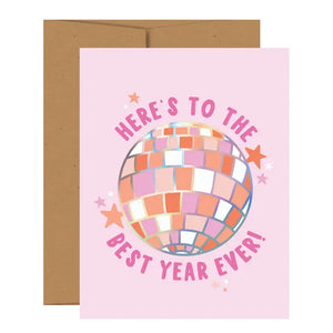 Here's To The Best Year Ever Card