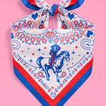 American Girl Red White & Blue Bandana