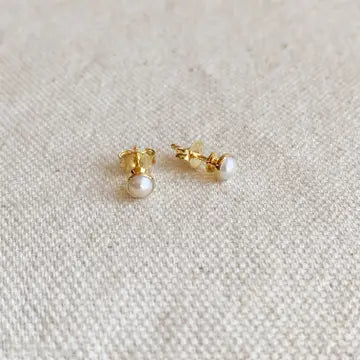 GoldFi Pearl Earrings