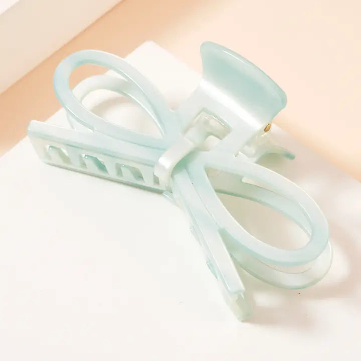 Acetate Ribbon Claw Clip