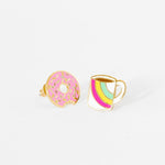 Coffee & Donut Earrings