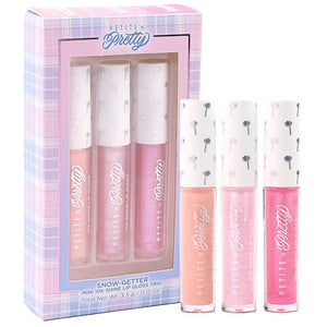 Snow Getter Mini 10K Shine Lipgloss Trio