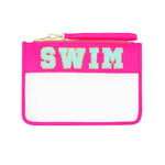 Swim Clear Zip Wristlet Bag