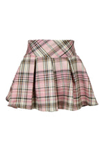 FBZ Pink Plaid Flannel Skirt