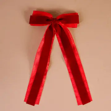 Red Velvet Layered Bow