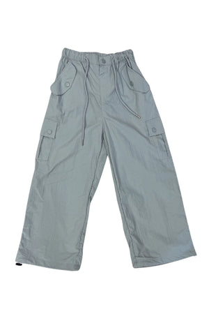 Olive Parachute Pants