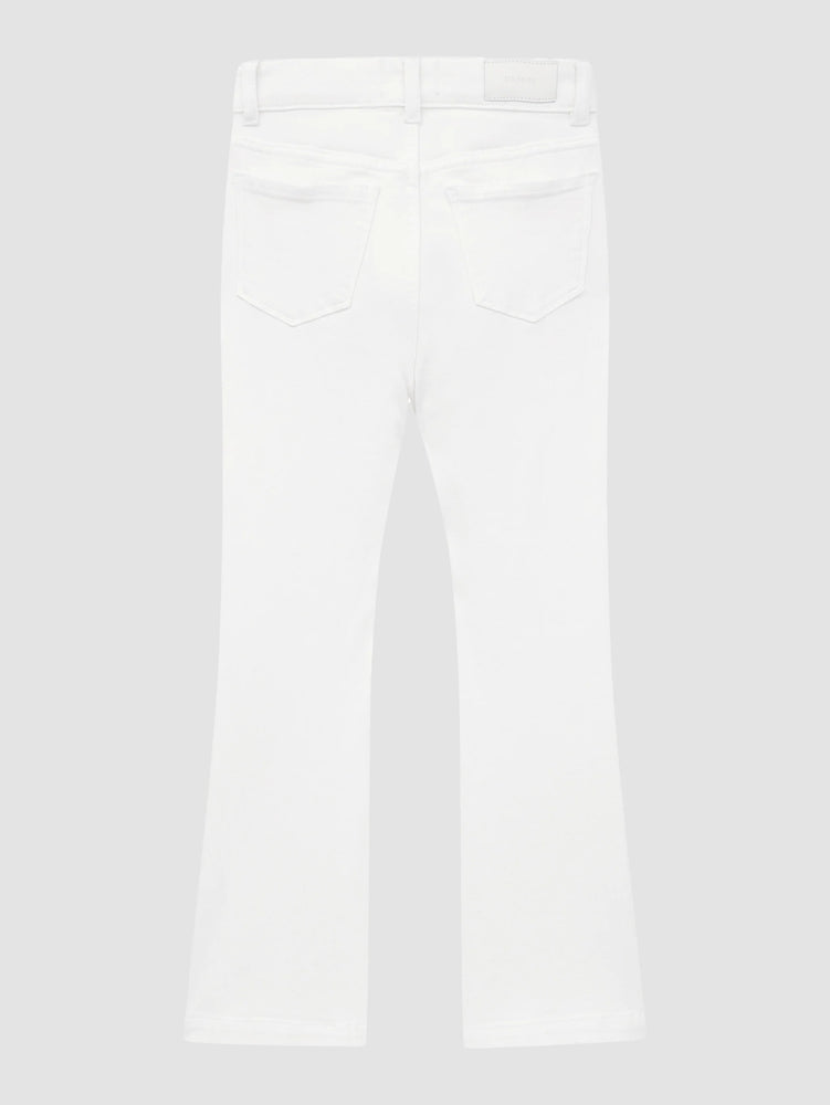 DL Clarie G White Tide Boot Cut Jeans