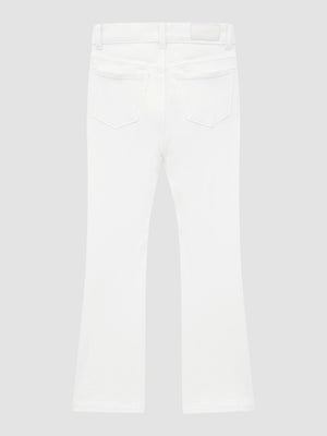 Clarie G White Tide Boot Cut Jeans