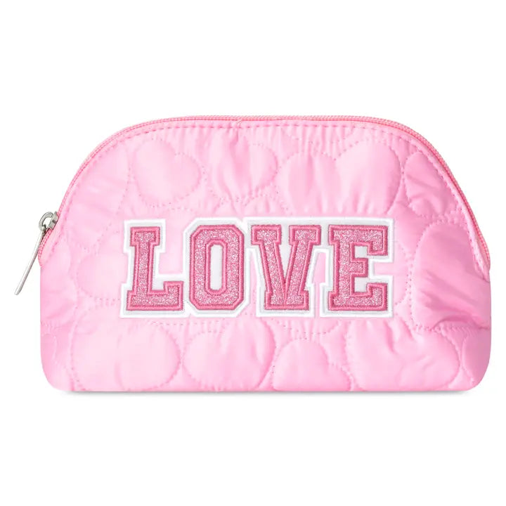 Love Puffy Oval Cosmetic Bag