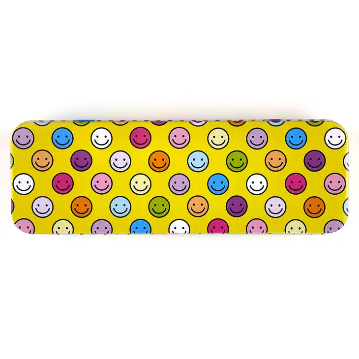 Smiley Face Tie Dye Pencil Case