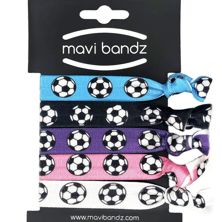 Soccer Hair Ties