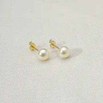 GoldFi Pearl Earrings
