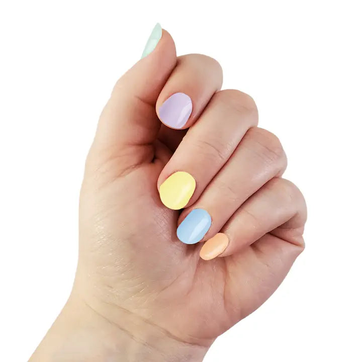 Sidewalk Chalk Nail Wrap Set