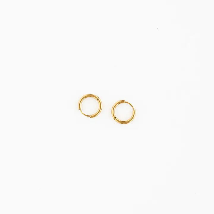 Endless Hoop Thin Gold 8mm