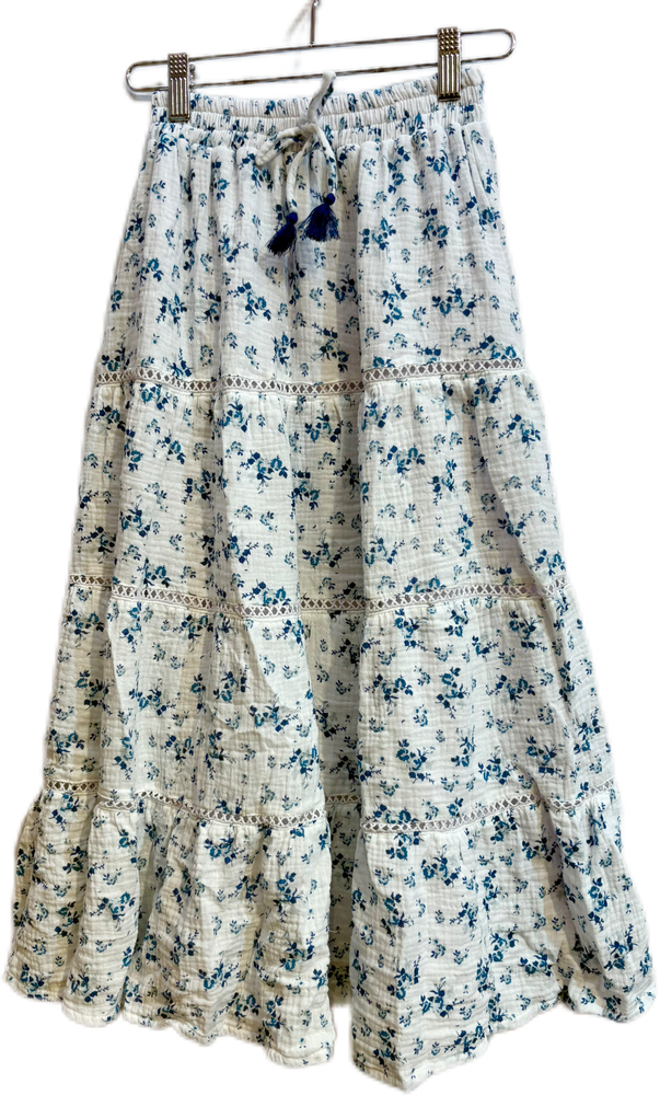 Flowers by Zoe Blue Liberty Maxi Skirt