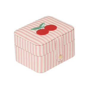 Stripy Cherry Jewelry Box