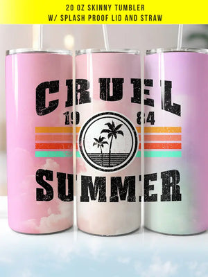 Taylor Inspired Cruel Summer Tumbler