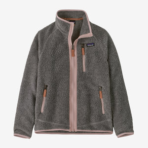 Patagonia Retro Pile Salt Gray Fleece Jacket