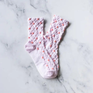 Pink Blossom Socks