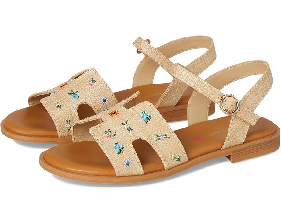 Steve Madden JHaydlyn Floral Raffia Sandal