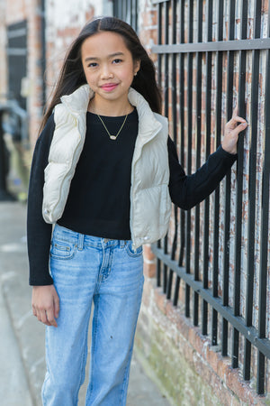 Black Mesh Shirt with Tank