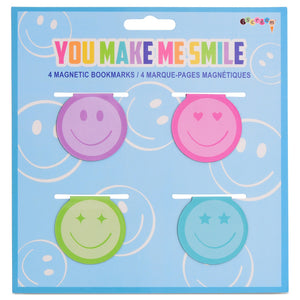 You Make Me Smile Magnetic Bookmarks