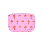 Pink Neon Palms Water Resistant Tyvek Pouch