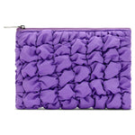 Lavender Puffy Pouch