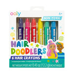 Hair Doodlers Hair Crayons Set of 6