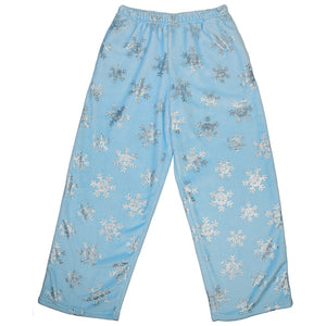 Shimmering Snowflakes Plush Pants