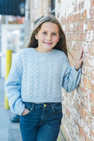 Blue & Pink Combo Sweater