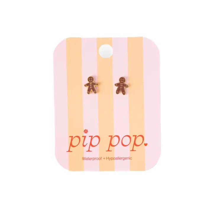 Gingerbread Men Earrings