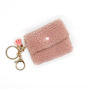 Fuzzy Coin Purse Key Chain