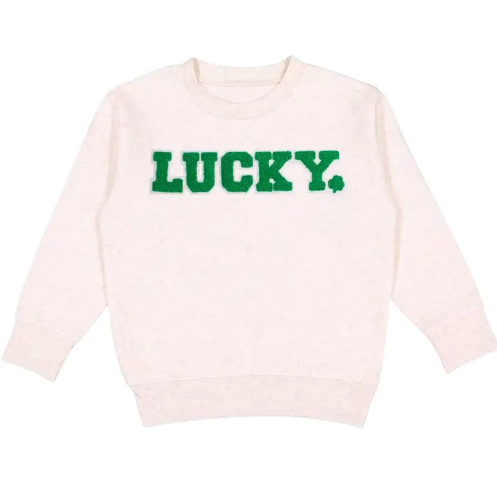 Lucky Varsity Patch Sweatshirt