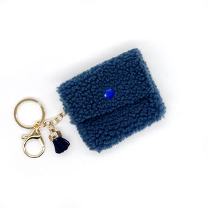 Fuzzy Coin Purse Key Chain