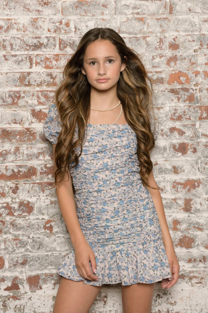Blue Bunches Ariel Dress
